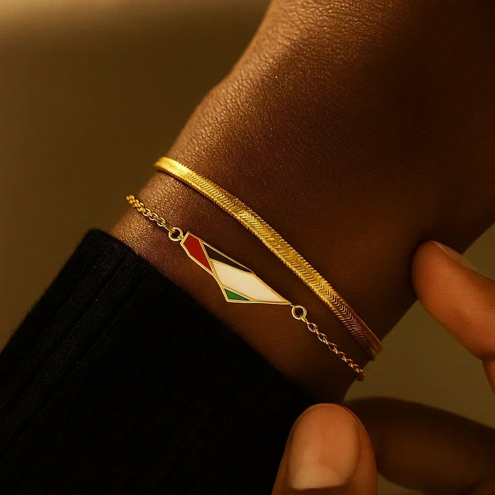 Bracelet à chevrons Unity