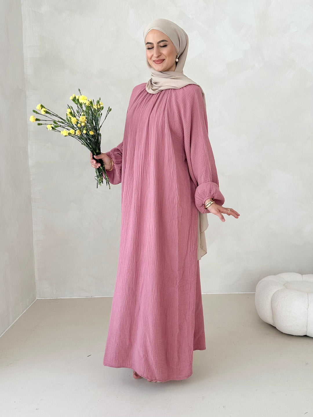 Robe en mousseline